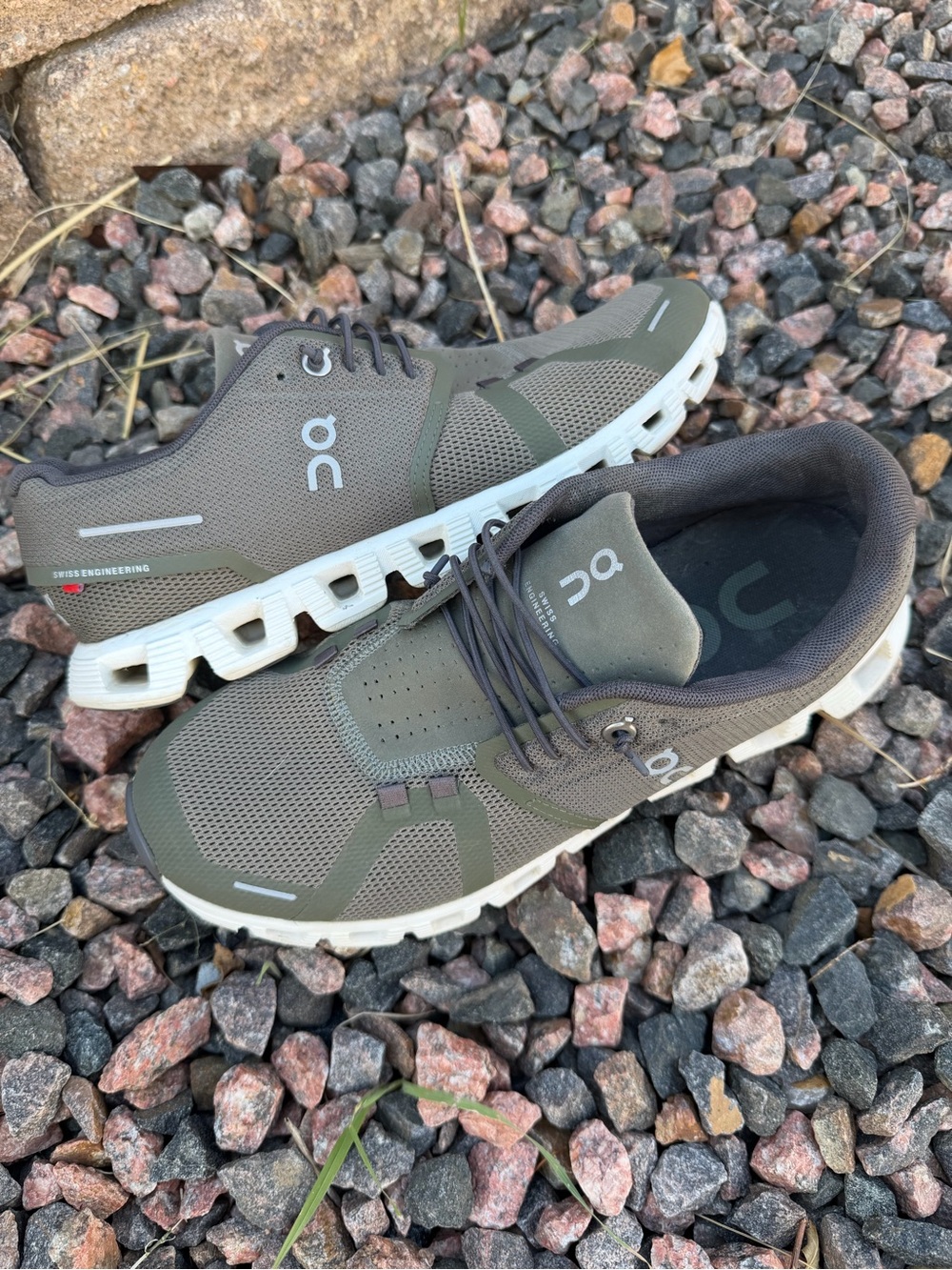 On Running Women’s Cloud Athletic Shoes - Olive